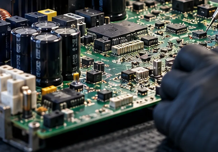CNC kontrol elektroniğinde ölçüm noktaları