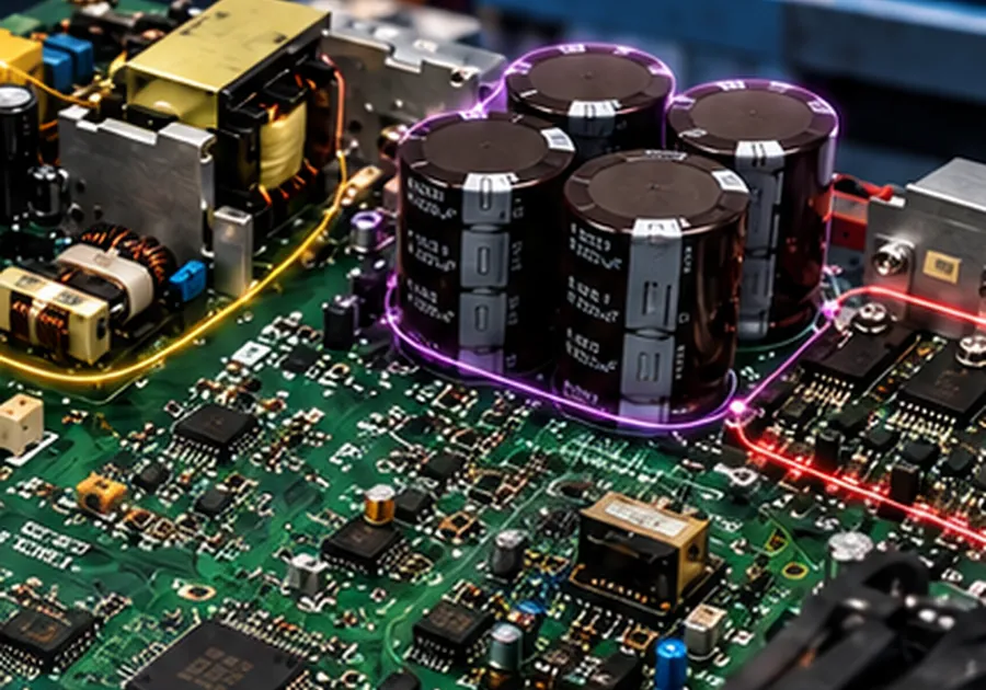 Tekstil makinesinde kullanılan elektronik devreler